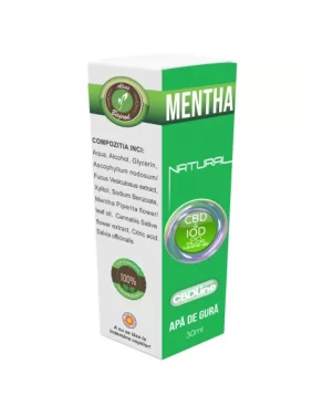 Apa de gura Mentha Natural - CBD Line